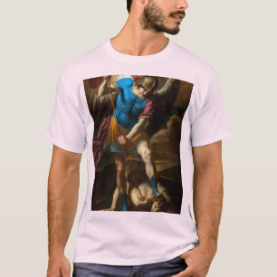 Archangel Michael vecht tegen de Fallen Angel T-shirt