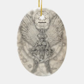 Archangel Raguel Ornament (Achterkant)