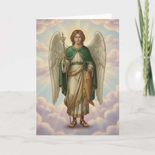 Archangel Raphael Angel Kaart (Voorkant)