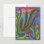 Archangel Raphael Briefkaart (Voorkant / Achterkant)