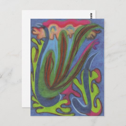 Archangel Raphael Briefkaart (Voorkant / Achterkant)