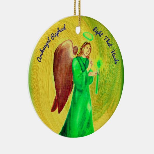 Archangel Raphael Circle Ornament (Rechts)