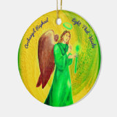 Archangel Raphael Circle Ornament (Links)