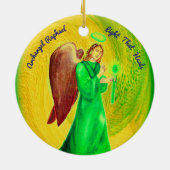 Archangel Raphael Circle Ornament (Achterkant)