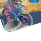 ARCHANGEL RAPHAEL EN FISH CHRISTMAS PARCHCHANGEL CADEAUPAPIER (Rol Hoek)