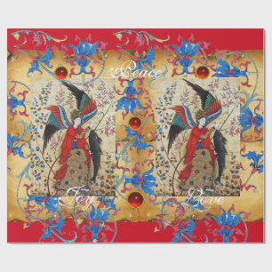 ARCHANGEL RAPHAEL EN FISH CHRISTMAS PARCHCHANGEL CADEAUPAPIER