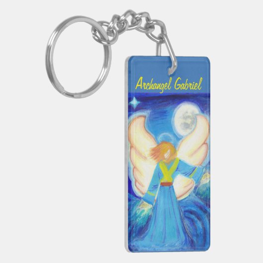 Archangel Raphael en Gabriel Sleutelhanger (Voorkant Links)