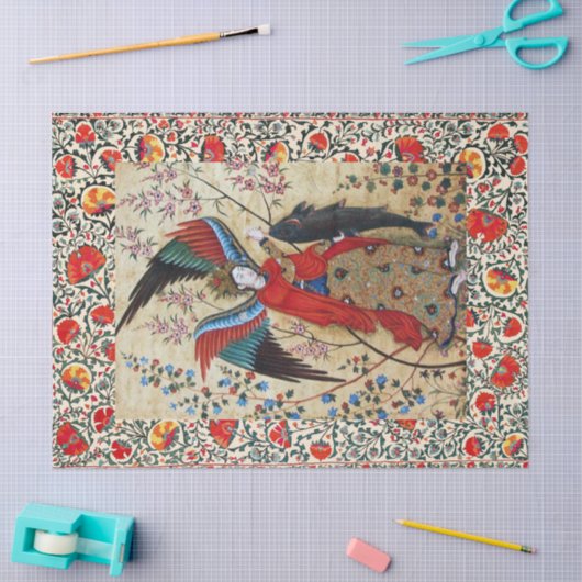 ARCHANGEL RAPHAEL EN VISSERIJPARCHTIE TISSUEPAPIER (Craft)