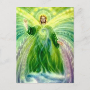 Archangel Raphael Healing Light Briefkaart
