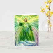 Archangel Raphael Healing Light Kaart (Gele Bloem)