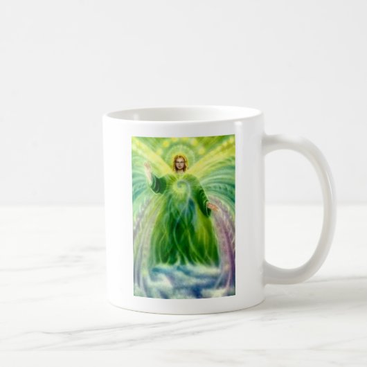Archangel Raphael Healing Light Koffiemok (Rechts)