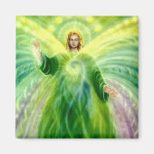 Archangel Raphael Healing Light Magneet (Voorkant)