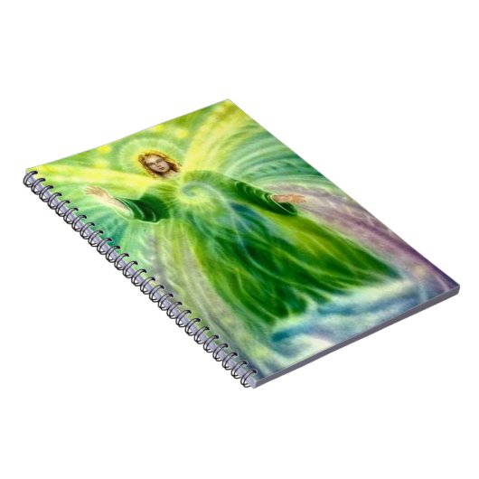 Archangel Raphael Healing Light Notitieboek (Rechterzijde)