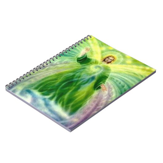 Archangel Raphael Healing Light Notitieboek (Linkerzijde)