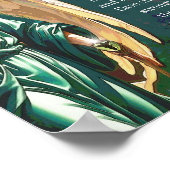 Archangel Raphael Healing Prayer Wall Art Print (Hoek)