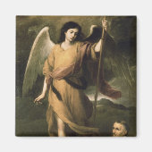 Archangel Raphael met bisschop Domonte Magneet (Voorkant)
