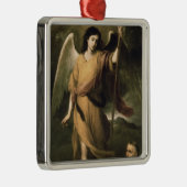 Archangel Raphael met bisschop Domonte Metalen Ornament (Rechts)