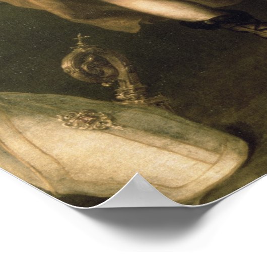 Archangel Raphael met bisschop Domonte Poster (Hoek)