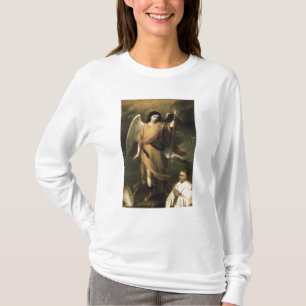 Archangel Raphael met bisschop Domonte T-shirt