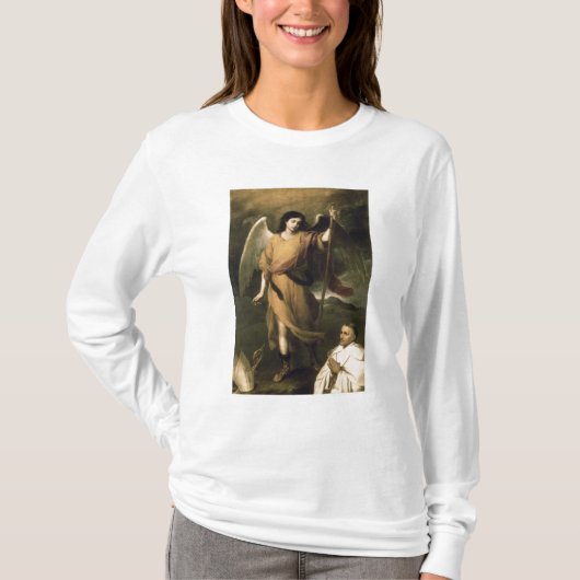 Archangel Raphael met bisschop Domonte T-shirt