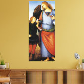 Archangel Raphael met Tobias Canvas Afdruk (Insitu (Woonkamer))
