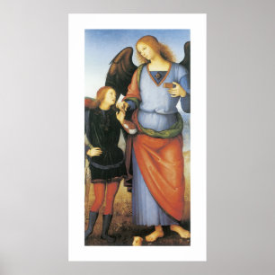 Archangel Raphael met Tobias Poster