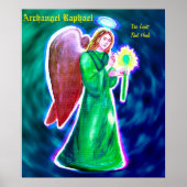 Archangel Raphael Poster (16 x 12 inch) (Voorkant)