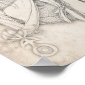 Archangel Raphael Print (Hoek)