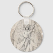 Archangel Raphael Sleutelhanger (Voorkant)