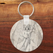 Archangel Raphael Sleutelhanger (Voorkant)