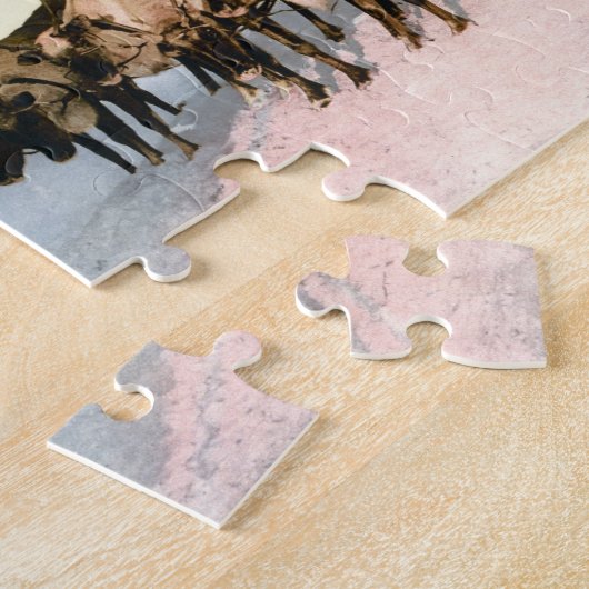 Archangel Reindeer Jigzaag Puzzle Legpuzzel (Zijkant)