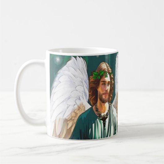Archangel Saint Raphael Healing Angel Prayer Gift Koffiemok (Links)
