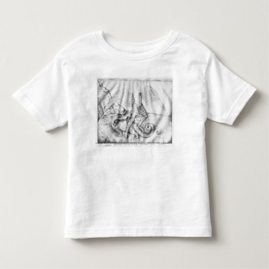 Archangel St. Michael, c.1450 Kinder Shirts (Voorkant)