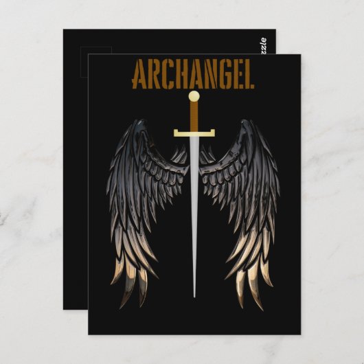 ARCHANGEL SWORD BRIEFKAART (Voorkant / Achterkant)