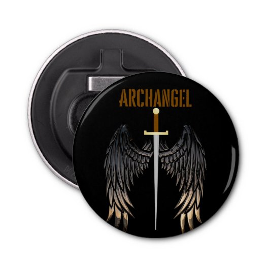 ARCHANGEL SWORD BUTTON FLESOPENER (Voorkant)