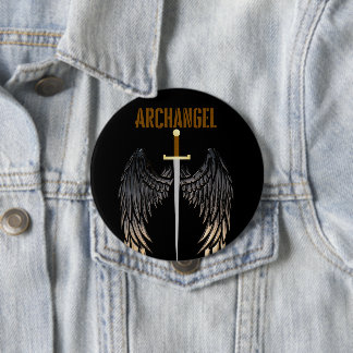 ARCHANGEL SWORD RONDE BUTTON 4,0 CM