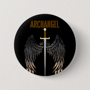 ARCHANGEL SWORD RONDE BUTTON 5,7 CM
