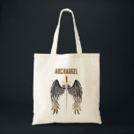 ARCHANGEL SWORD TOTE BAG<br><div class="desc">archangel sword, st michael archangel sword, archangel, michael, christian, angels, is michael, heilig, heilig, religieus, katholic, sword, cometojesus, archangels, archangel michael sigil, heaven, heilig michael archangel medal, angel, archangel miel, archangel gabriel, heaven, archangel sword rain forest, archangel sword apron, archangel sword magnet, archangel sword skin, archangel sword, st michael archangel...</div>