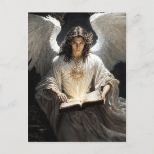 Archangel Uriel Briefkaart (Voorkant)