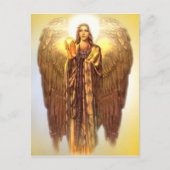 Archangel Uriel Briefkaart (Voorkant)