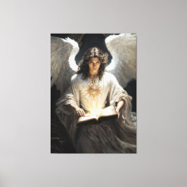 Archangel Uriel Canvas Afdruk