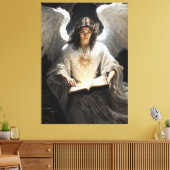 Archangel Uriel Canvas Afdruk (Insitu (Woonkamer))