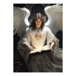 Archangel Uriel Foto Afdruk