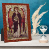 Archangel Uriel plaque Fotoplaat (Zijkant)