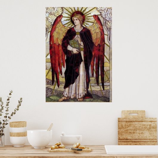 Archangel Uriel Poster (Keuken)