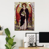 Archangel Uriel Poster (Thuiskantoor)