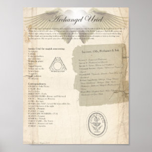 ARCHANGEL URIEL POSTER