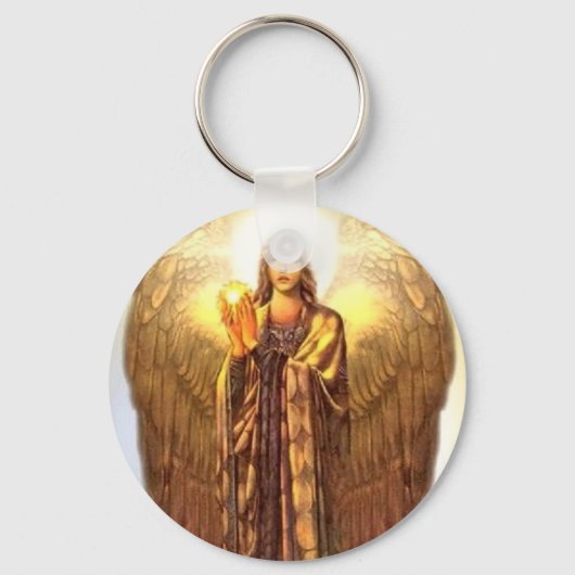 Archangel Uriel Sleutelhanger (Voorkant)