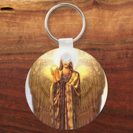 Archangel Uriel Sleutelhanger (Voorkant)