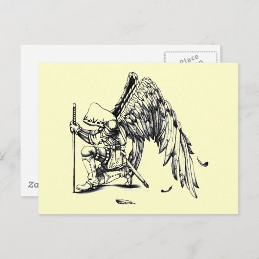 ArchAngel Warrior Briefkaart (Voorkant / Achterkant)